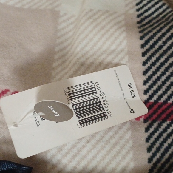 HP🪀🆕️Kim Rodgers Navy & White Dress - Picture 6 of 7